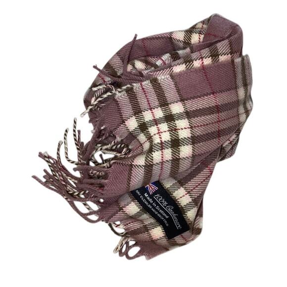 100% cashmere scarves fringes ends - Picture 4 of 4